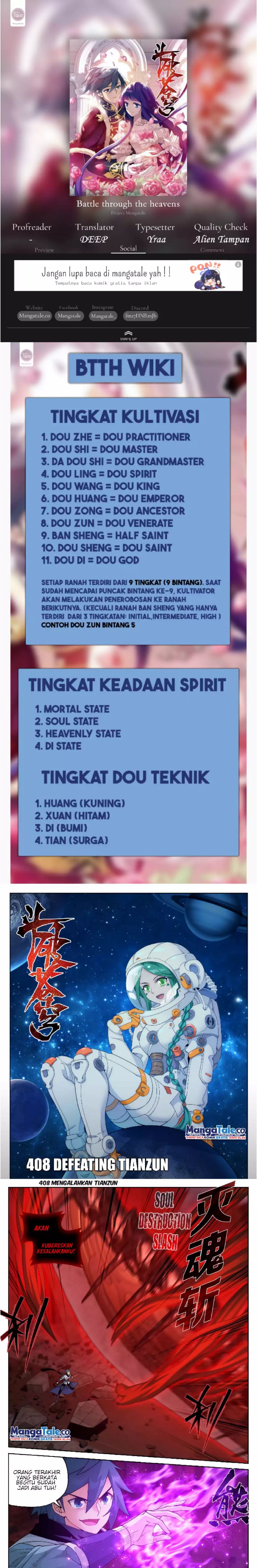 Battle Through the Heavens Chapter 408 Bahasa Indonesia